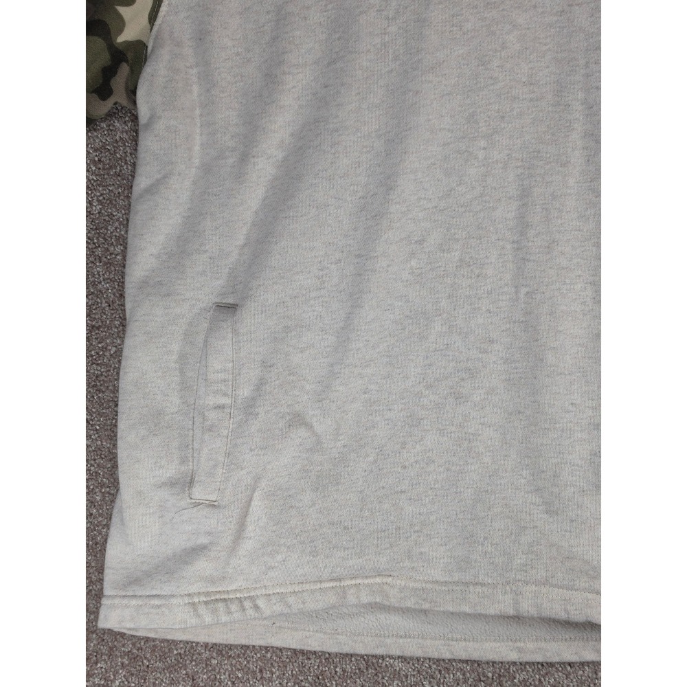Colosseum Notre Dame Fighting Irish Camo Quarter Zip Pullover Mens Medium OHT - Picture 3 of 10
